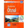 Hikeline Wanderf�hrer �tztal: Die sch�nsten Wandertouren durch das �tztal, Wanderf�hrer und Karte, 1:35.000, wetterfest