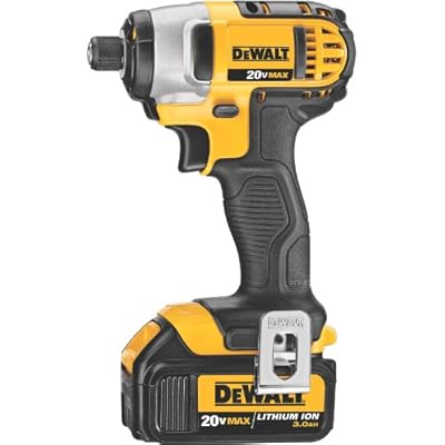 DEWALT DCF885L2 20-Volt MAX Lithium Ion 1/4-Inch 3.0 Ah Impact Driver Kit
