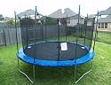 Bounce-Rite Big Bounce 14 Foot Trampoline with enclosure