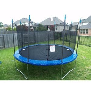 Bounce-Rite Big Bounce 14 Foot Trampoline with enclosure