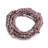 Glass Beads and Elastic Purple Bracelet Gathering Hope Bracelet [Purple] -Fair Trade Gifts