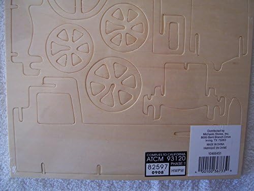 Creatology Wooden 3D Puzzle, Locomotive Steam Engine (1 Each)