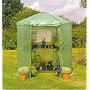 Gardman Hexagonal Walk-in Greenhouse (Inc Shelving)