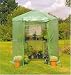 Outdoor Living : Gardman Hexagonal Walk-in Greenhouse (Inc Shelving)