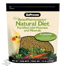 Zupreem Cockatiel Natural 2.5lb by ZuPreem
