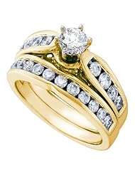 1.45CT-DIA 0.45CT-CRD BRIDAL SET