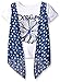 Dream Star Girls' Short Sleeve Screen With Floral Printed Chiffon Vest 2 Fer