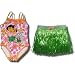 Dora and Boots Swimsuit with Grass Skirt for Toddlers image 4