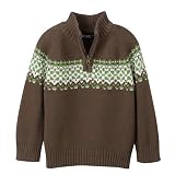 Infant Boys' Cherokee Fairaisle Sweater - Chocolate