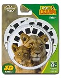 Wild Animals in Sub Saharan Africa - ViewMaster 3 Reel Set - Look & Learn Series