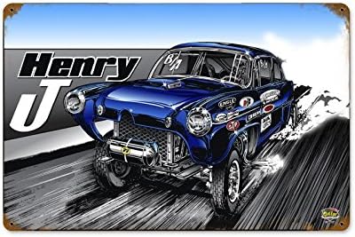 Prostreet Diecast Henry J Metal Sign