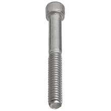 18-8 Stainless Steel Socket Cap Screw, Internal Hex Drive, Meets ASME/ANSI B18.3-2002, ASTM F837 Specifications, 3/8"-16, 4" Length, Pack Of 10