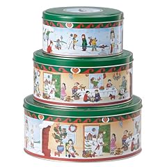 Hutschenreuther 02426-725448-05583 Pl�tzchendosen 3-er Set "Adventszauber"