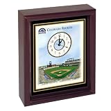Colorado Rockies Coors Field Stadium Colorprint Desk Clock