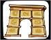 Mouse Pad with Arc de Triumphe, gateway, international