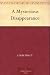 Books : A Mysterious Disappearance
