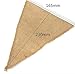 Checkmineout 9.3feet Hessian Burlap Floral Lace Bunting Banner Rustic Wedding Decoration Home Garland