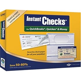 G7 Productivity Blue Graduated Instant Checks for QuickBooks, Quicken and Money Form #3000 Business Standard 250 Count