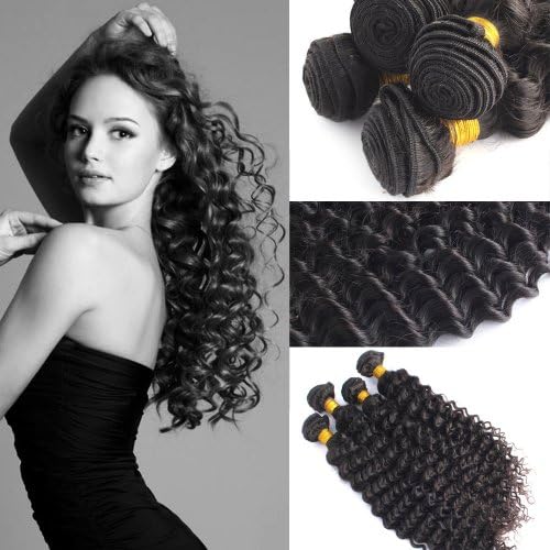 YESURPRISE NEW TOP Quality 20 inches Remy 100% Brazilian Hair Extension Deep Wave Wavy Curly Human Hair Charming Sale Trendy