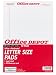 Office Depot(R) Perforated Writing Pads, 8 1/2