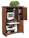 Sauder(R) Planked Cherry Computer Armoire