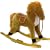 42cm Rocking Horse Light Brown