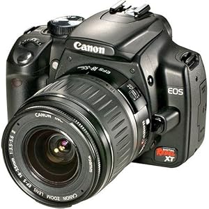 Canon Digital Rebel XT 8MP Digital SLR Camera with EF-S 18-55mm f3.5-5.6 Lens (Black)