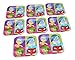 American Greetings Inside Out Party Supplies, Square Paper Dinner Plates (8-Count)