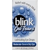 Blink Gel Tears Eye Drops, Lubricating, Moderate-Severe Dry Eye