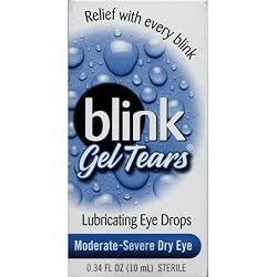 Blink Gel Tears Eye Drops, Lubricating, Moderate-Severe Dry Eye