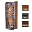 New England Patriots NFL "Case-Up" Football Display Case (Vertical)