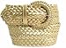 Ladies Wide Gold Braided Belt
