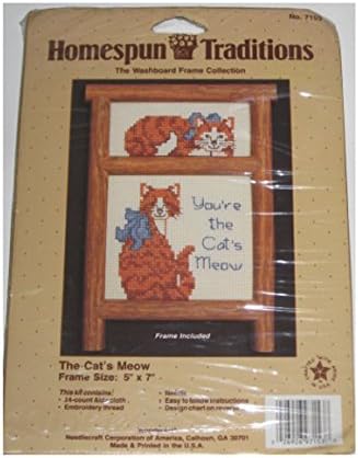 Cat's Meow Cross Stitch Kit #7153