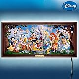 The Magic Of Disney Stained-Glass Panorama: Wall Decor by The
Bradford Exchange