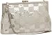 Whiting and Davis Checkerboard Clutch