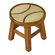 Handmade Baseball Design Stool