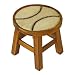 Handmade Baseball Design Stool