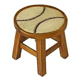 Handmade Baseball Design Stool