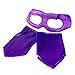 Purple Superhero Eye Mask and Powerbands - Kids