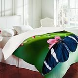 Duvet Cover Black Butterfly (by DENY Designs)