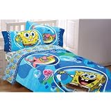 Spongebob Squarepants Bubble Surprise Twin Bedding Set