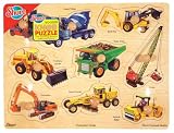 Shure - Construction Wooden Knob Puzzle