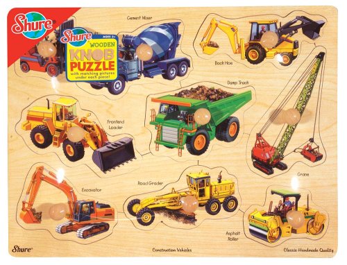 Buy Shure – Construction Wooden Knob Puzzle