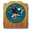 NHL San Jose Sharks Dart Cabinet includes Darts and Board