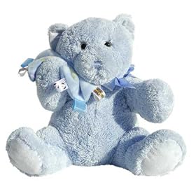 Taggies Blue Bear with Taggies Blanket