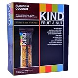 KIND Fruit & Nut, Almond & Coconut, All Natural, 1.4-Ounce Gluten Free Bars, (Pack of 12)