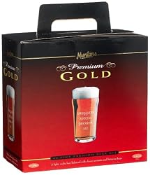 Muntons Premium Gold 40 Pint Beer Kit, Smugglers Special Premium Ale, 113-Ounce Box