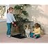 Midwest Life Stages Double-Door Folding Metal Dog Crate (30x21x24") $33
