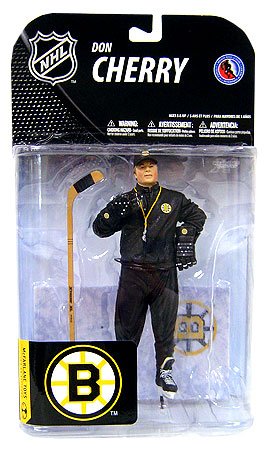 Childrens Toyshop  Toys : McFarlane Toys NHL Sports Picks Series 19 Action Figure Don Cherry 2 (Boston Bruins)