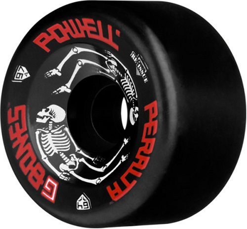 Childrens Toyshop  Toys : Powell Peralta G-Bones Skateboard Wheels 64mm 97A (Black)